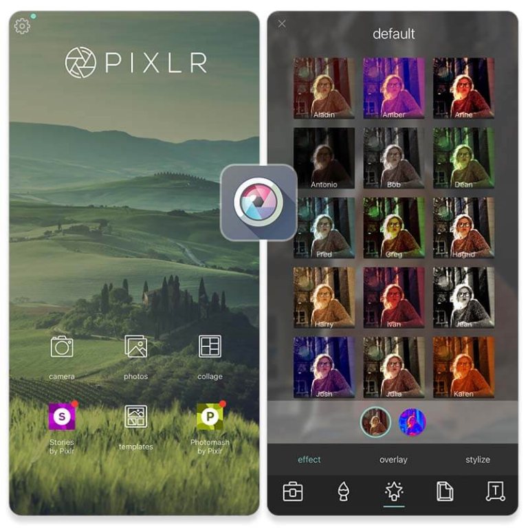 Pixlr (Web, iOS, Android)